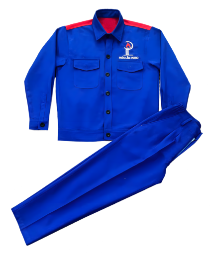 Quần áo bảo hộ lao động DPUNIFORM04 xăng dầu petrolimex cao cấp